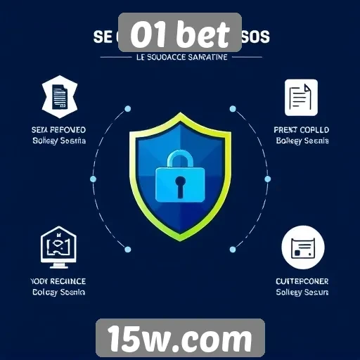 Recursos de segurança no site 01 bet